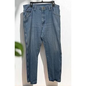 Wrangler Men's Blue Jeans Pants Size 38 x 30 Denim Comfort Premium Quality